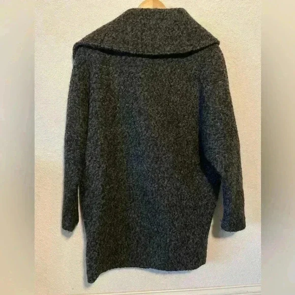 Just Female wool blend  Coat size XS. Black - Picture 3 of 10